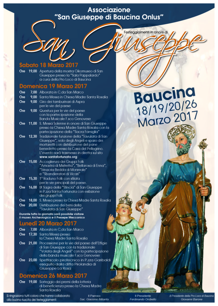 Baucina San Giuseppe 2017