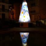 albero di Natale con le bottiglie Baucina