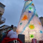 albero con le bottiglie Baucinaalbero di natale con le bottiglie, albero con le bottiglie, baucina, albero ecologico, albero ecologico baucina, albero di natale baucina